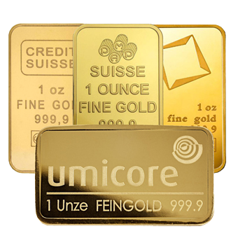1oz Gold Bars