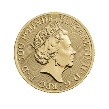 1 Oz Gold Queens Beast Yale