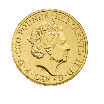 1 Oz Gold Queens Beasts Dragon