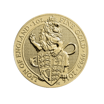 1 Oz Gold Queens Beasts Lion