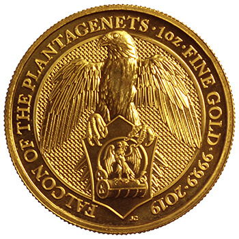 1 Oz Queens Beasts Falcon
