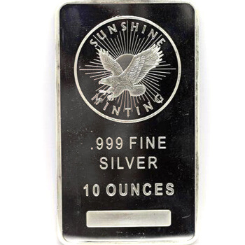 10 Oz Silver Bar