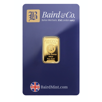 1/10 Oz Gold Bar Baird