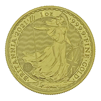 1oz Gold Britannia 2021