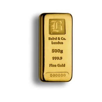 500g Gold Baird Bar