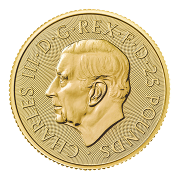 Gold 1/4 Oz St George and the Dragon 2024 