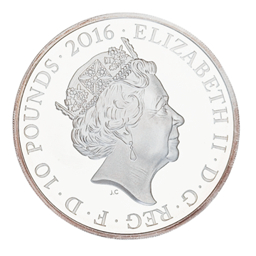 5 Oz Silver Proof Coin QEII 90th Birthday 