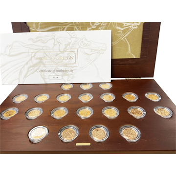 The Royal Sovereign Collection Gold Set