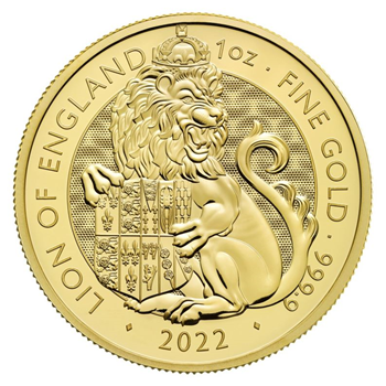 1oz Queens Beasts The Lion of England