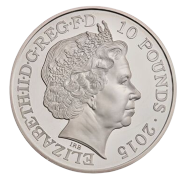  5 Oz 2015 Silver Churchill Proof Coin