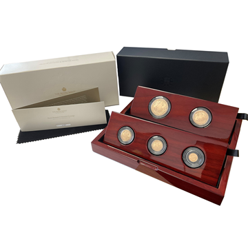 2022 Memorial - Gold Sovereign 5 Box Set