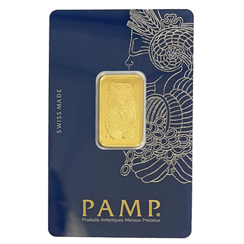 Certified 10g Gold Bar PAMP Suisse