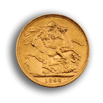 Gold Soveriegn Victoria Head