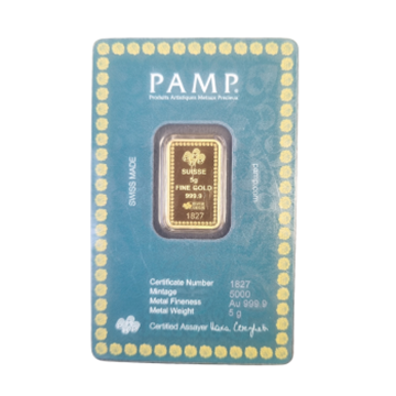 Certified 5g Gold Bar Diwali Festival of Lights