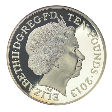 5 Oz Silver Proof Coin QEII Coronation