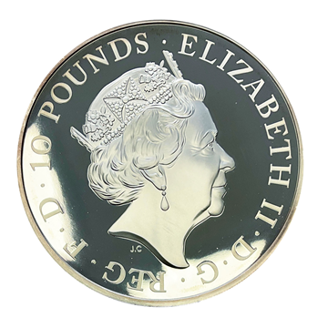 5 Oz 2016 Shakespeare Proof coin 