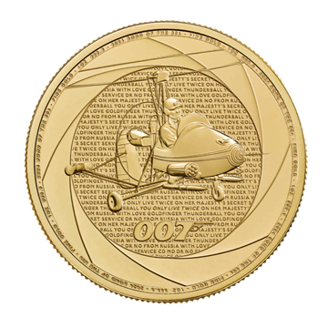 2024 KCIII 1Oz 007 James Bond Gold Coin