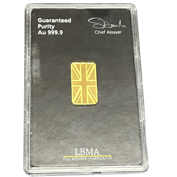 Cooksons Certified 10g Gold Bar