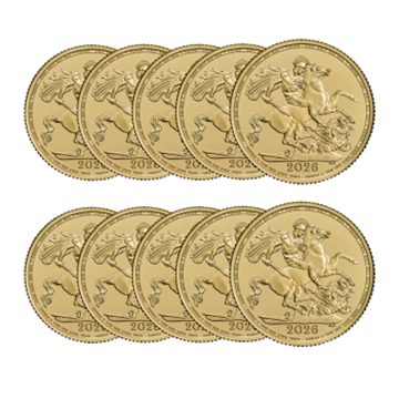 2026 Full Sovereign - 10 Coin Bundle -Pre Order