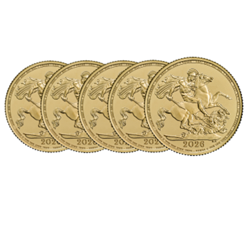 2026 Full Sovereign - 5 Coin Bundle  - Pre Order