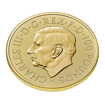 1 Oz Gold Britannia Beowulf and Grendel