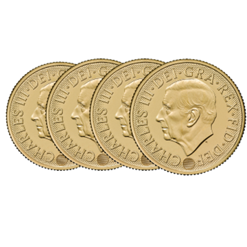 2026 Gold Sovereign - 4 Coins - Pre Order