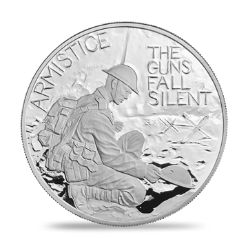 5 Oz 2018 Silver Armistice Coin 
