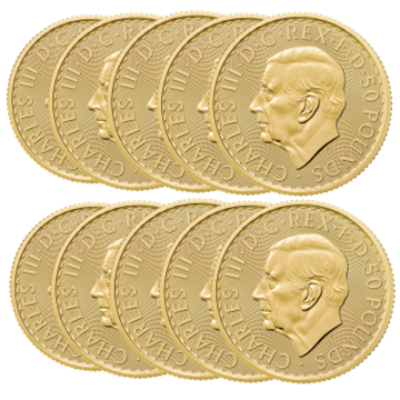 2026 Gold Britannia 1 Oz -100 Coin Monsterbox 