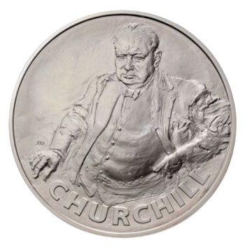  5 Oz 2015 Silver Churchill Proof Coin