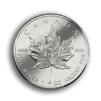 1oz Silver Canadian Maple Leaf