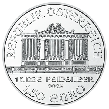 2025 Silver Philharmonic 1 Oz - 20 Coin Tube 