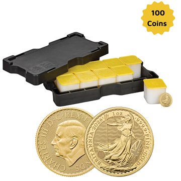 2026 Gold Britannia 1 Oz -100 Coin Monsterbox 