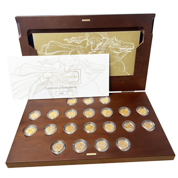 The Royal Sovereign Collection Gold Set