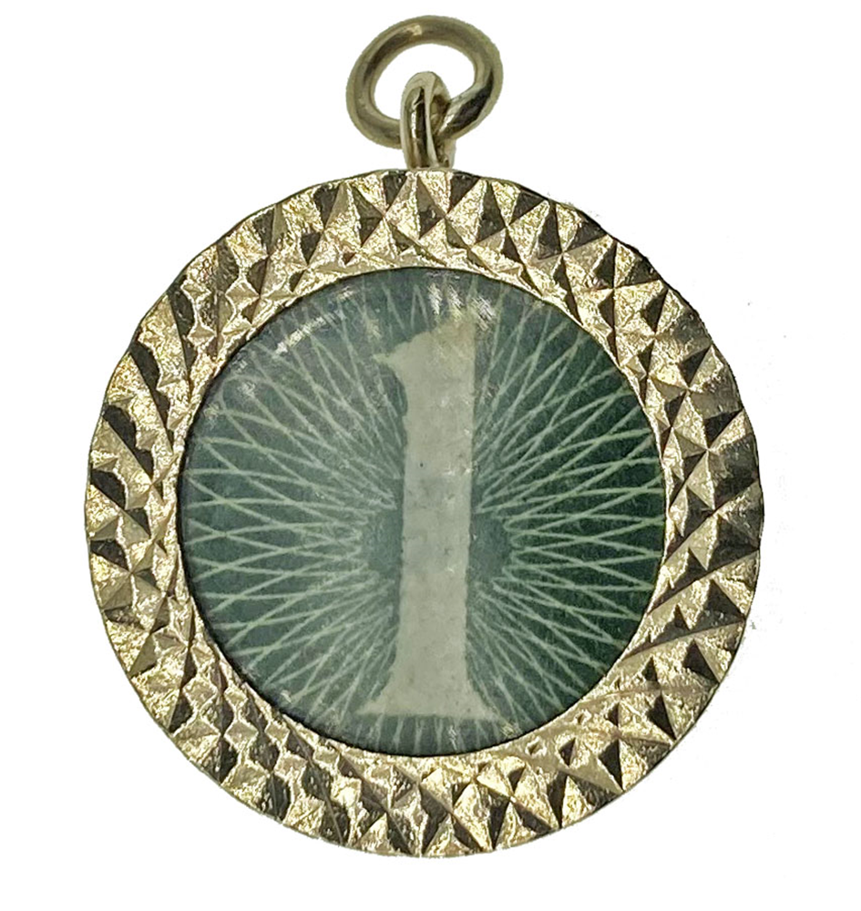 9ct Yellow Gold Old Bank Note Charm