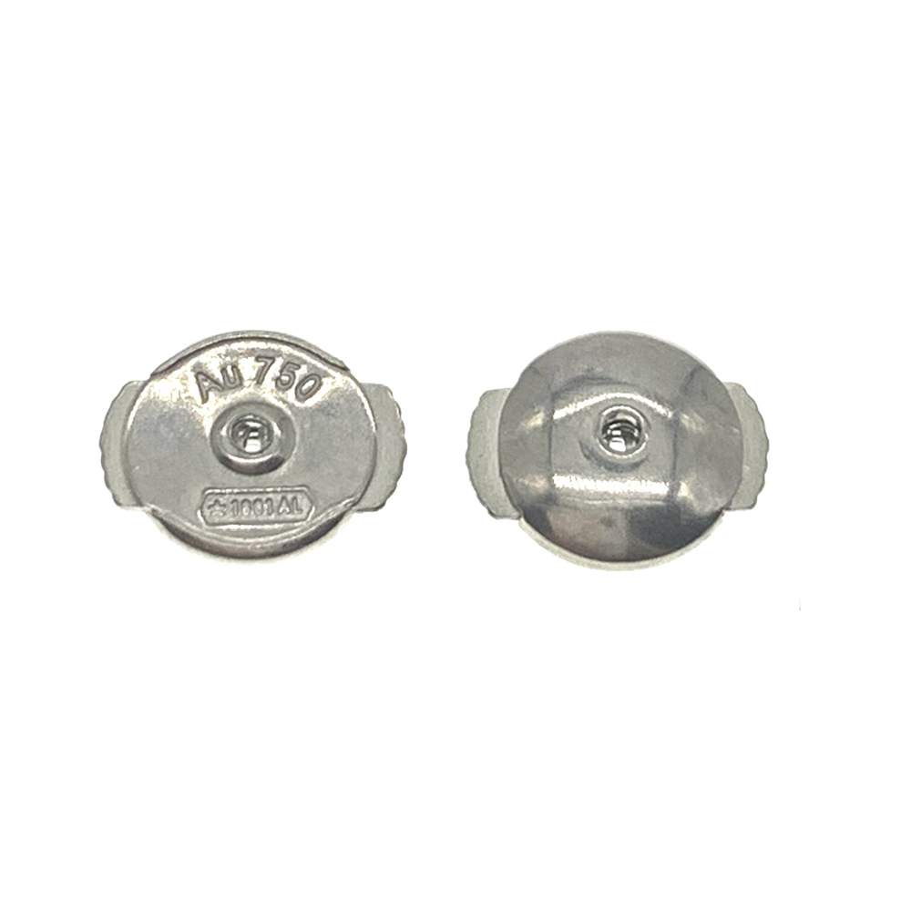 18ct White Gold Guardian Ear Fitting