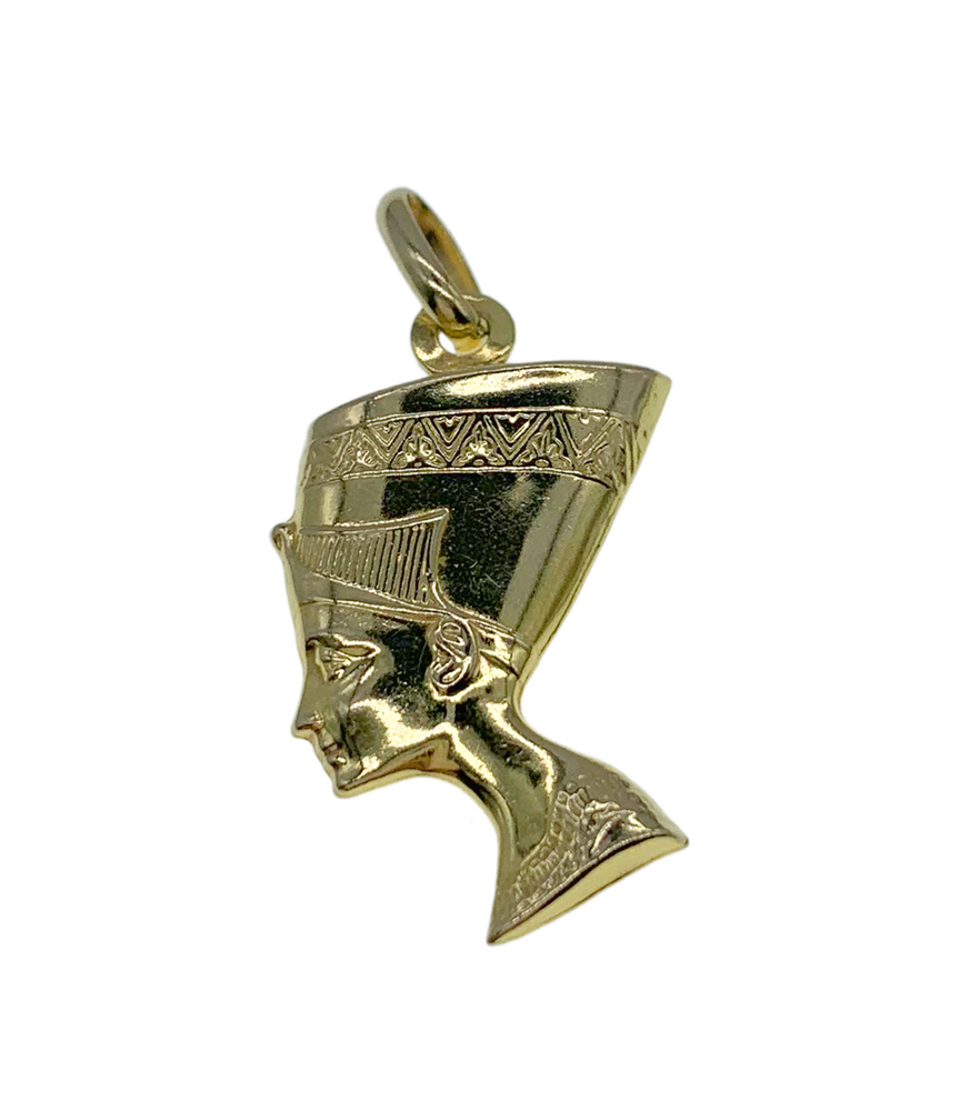 9ct Yellow Gold Nefertiti Charm