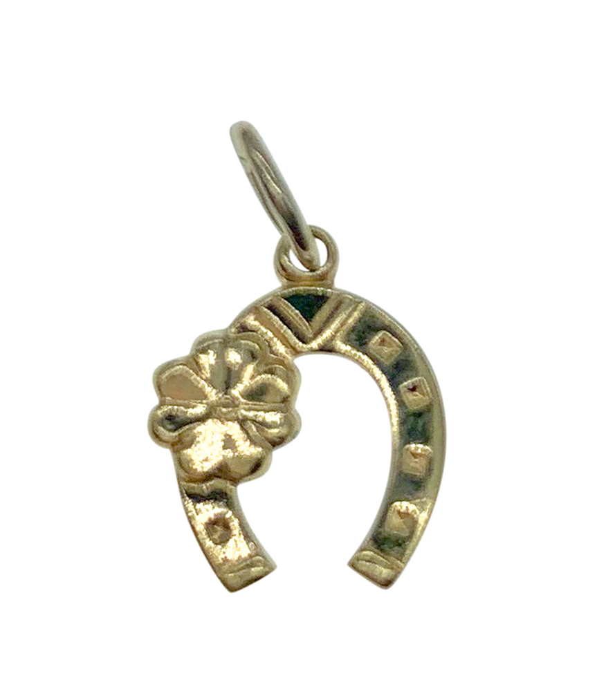 9ct Yellow Gold Horse Shoe Charm