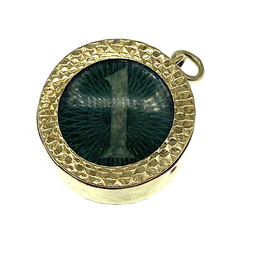 9ct Yellow Gold Old Bank Note Charm