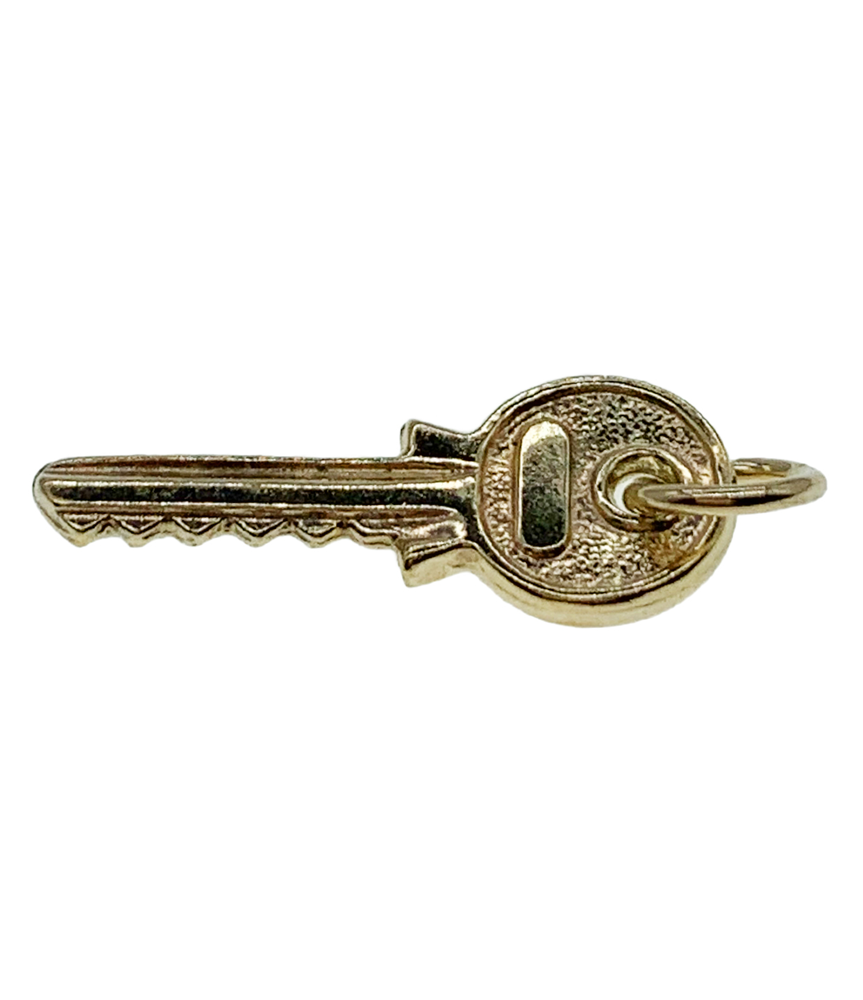 9ct Yellow Gold Key Charm