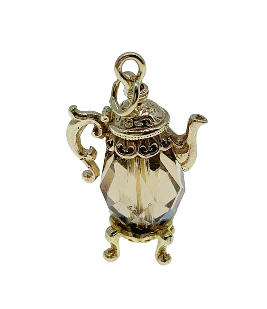 9ct Yellow Gold Teapot Charm