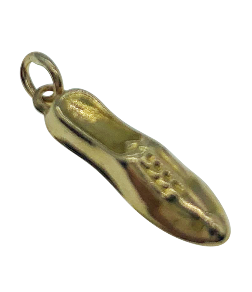 9ct Yellow Gold Shoe Charm