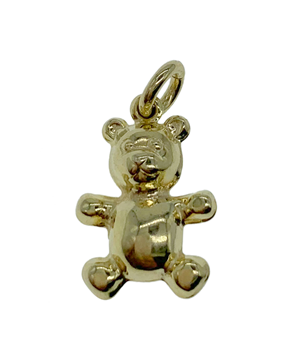 9ct Yellow Gold Teddy Bear Charm