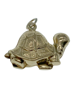 9ct Yellow Gold Turtle Charm