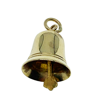 9ct Yellow Gold Bell Charm