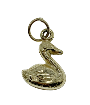 9ct Yellow Gold Duck Charm