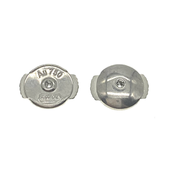 18ct White Gold Guardian Ear Fitting