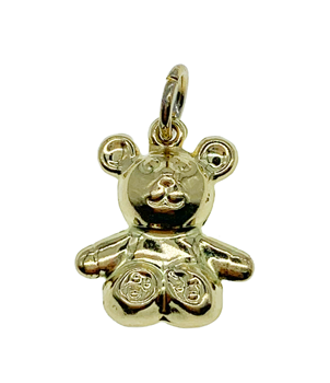 9ct Yellow Gold Teddy Bear Charm