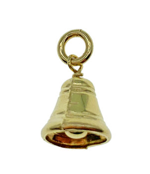 9ct Yellow Gold Bell Charm