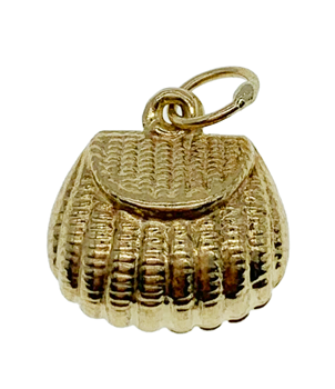 9ct Yellow Gold Hand Bag Charm