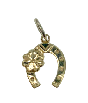 9ct Yellow Gold Horse Shoe Charm